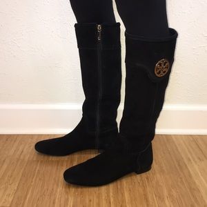 Tory Burch Suede Tall Boots